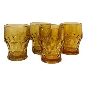 Anchor Hocking Honeycomb Glasses